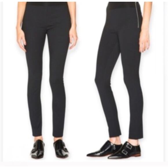 Acne Studios Hey Bi Stretch Pants 36 Black Slim Fit Swedish Designer 4-6